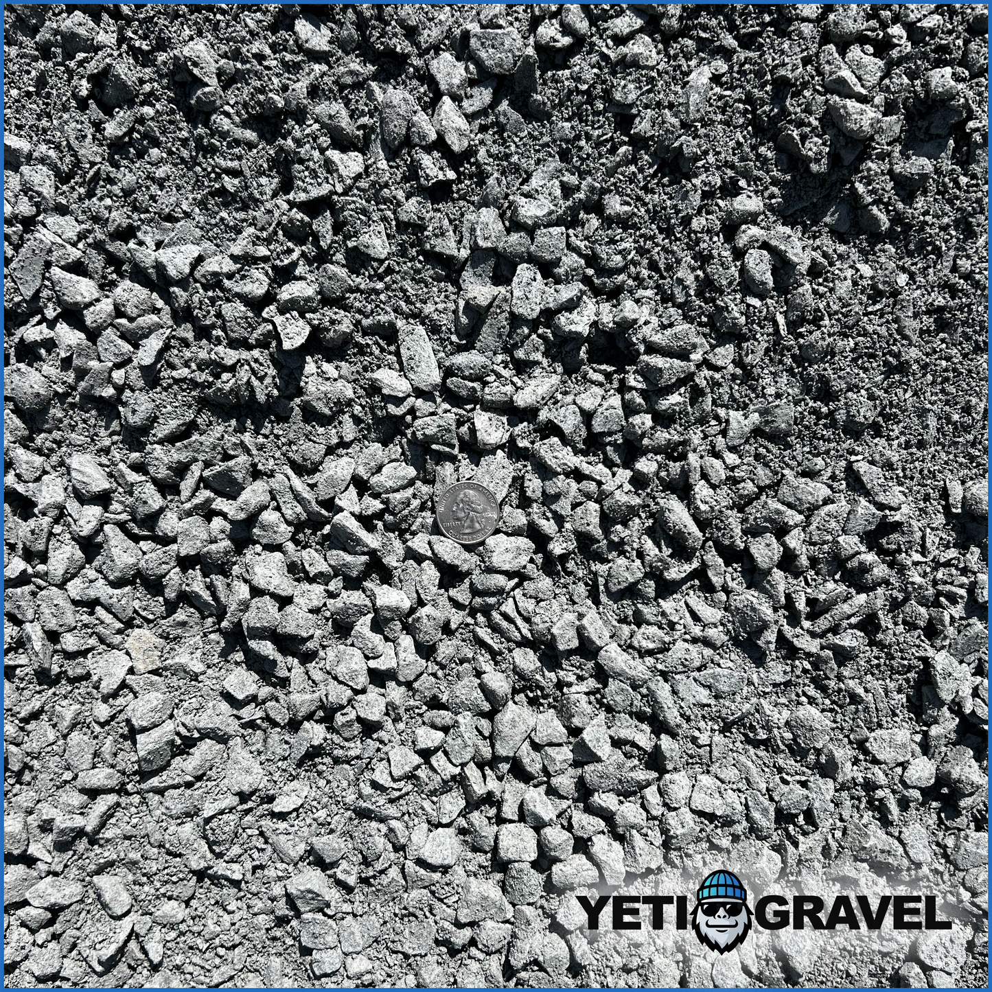 Gray Granite Rock 1" to Minus