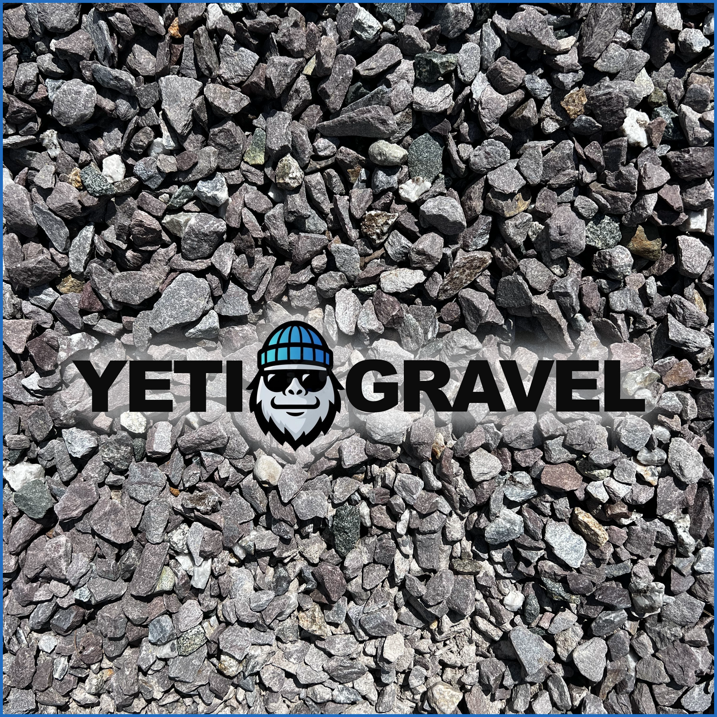 Blue Granite Rock ½"