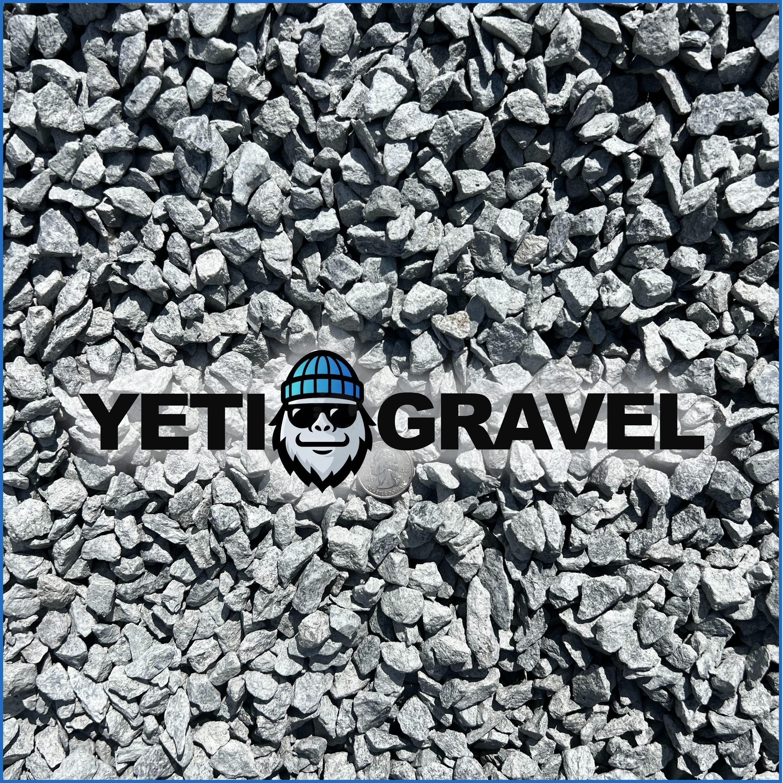 Blue Granite Rock ¾