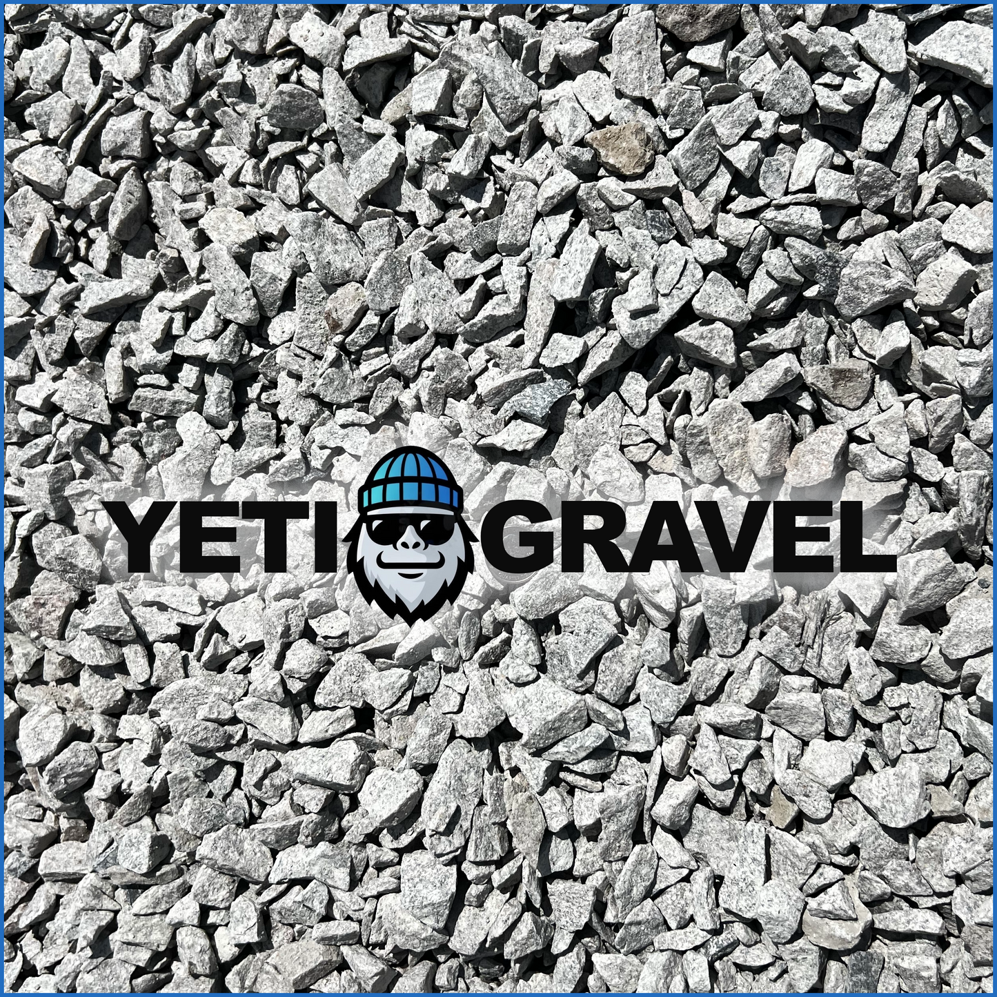Gray Granite Rock ¾"